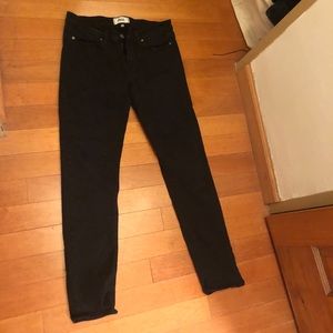 Paige black “peg skinny” ankle jeans size 30 USED